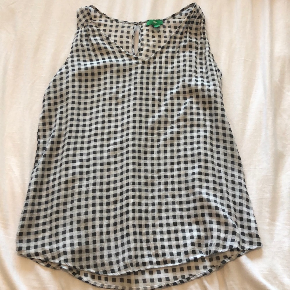 Checkered Tank Top